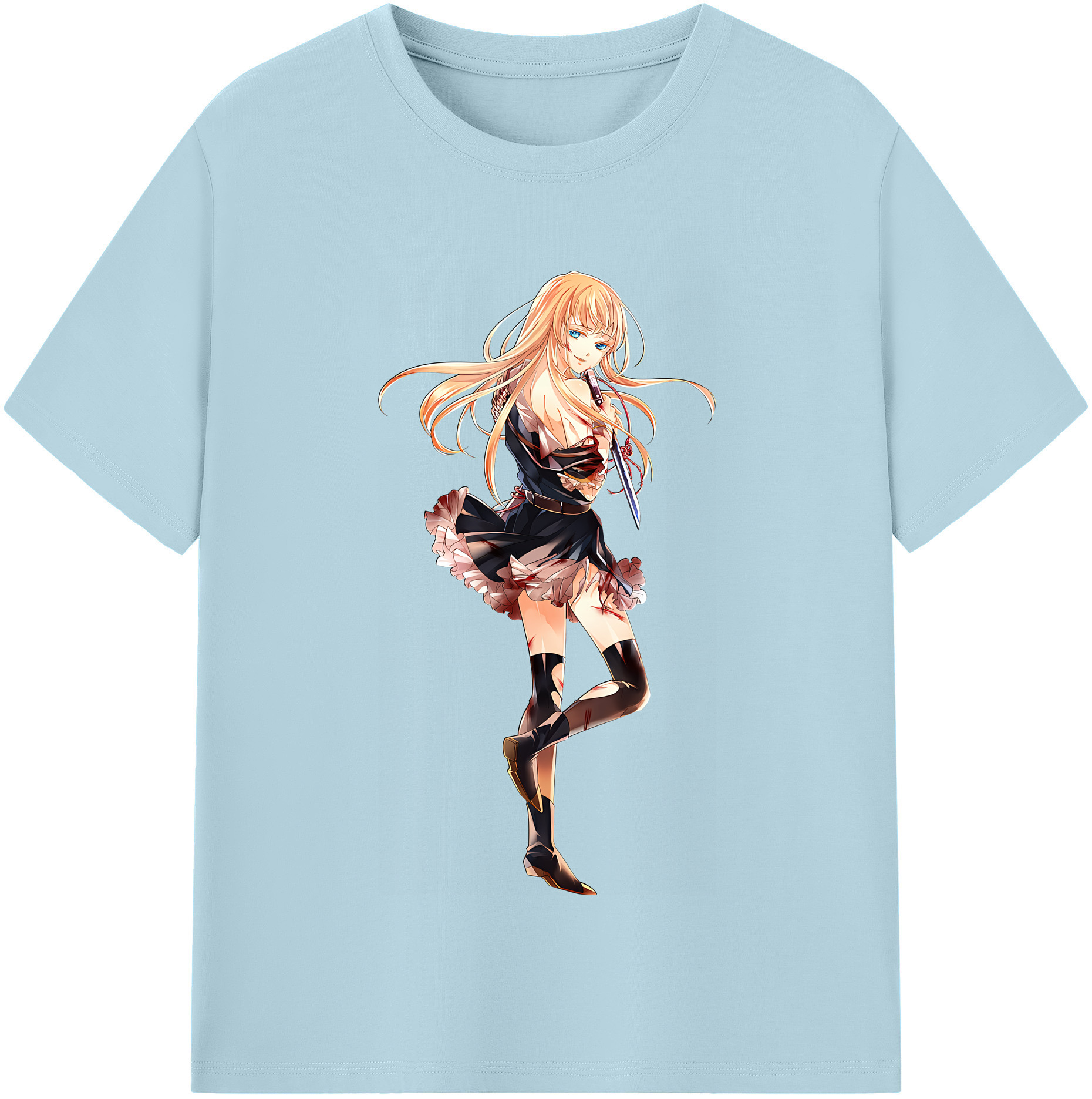 （画像用） 刀剣乱舞 Touken Ranbu 綿100％半袖Tシャツ（フロントプリント）